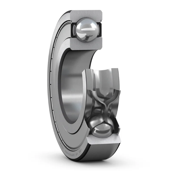 1x SKF Rillenkugellager 6000-2Z – 10x26x8 Mm, Beidseitig Abgedichtet, Chromstahl