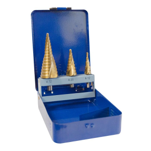 Jefferson 3Pc Step Drill Set Jefstpshss03