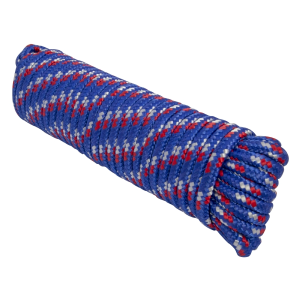 Multi-Coloured Diamond Braided Hawk Polypropylene Rope G19097