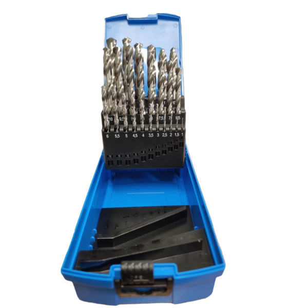 Presto 25Pc Cobalt Drill Bit Set 1-13mm 09501M25 - SKU 18876 - Drill Bit Sets - BSPARES product image