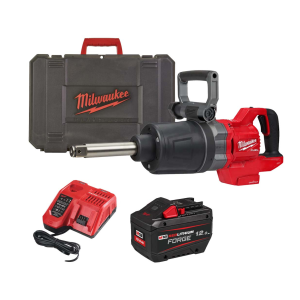 Milwaukee M18 1" Impact Gun High Torque Kit 1 X 12Ah & Charger M18Onefhiwf1D-121C